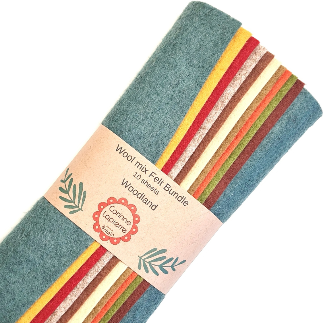 Felt Bundle of 10 Sheets - 10 themes: Nordic Walk
