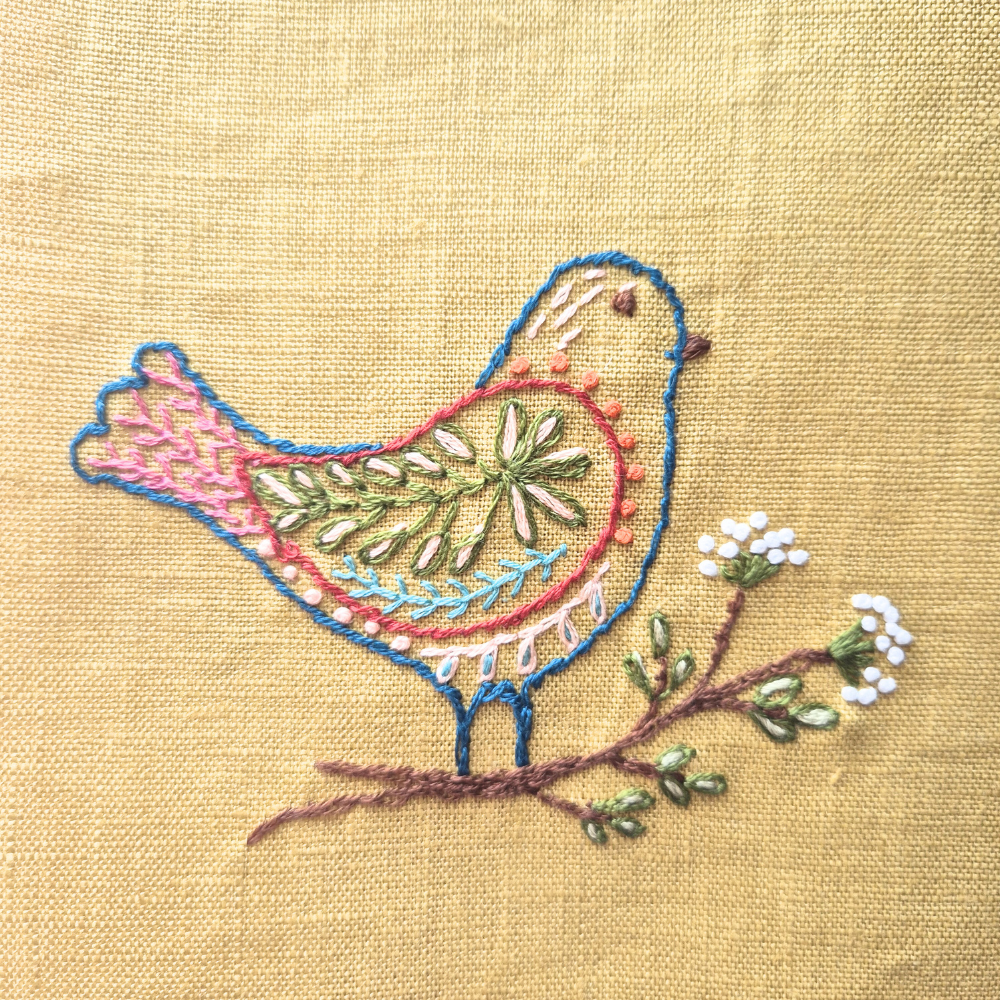 Stick and Stitch Embroidery: Folk Cats