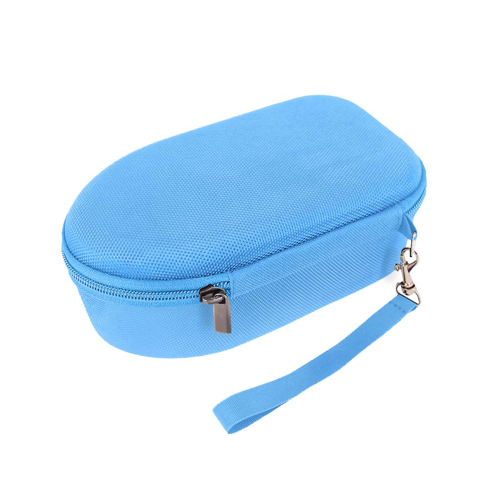 The Quilted Bear Mini Iron - Lightweight Mini Steam Iron with Ceramic Sole Base Plate & Temperature Gauge for use as a Quilting Iron or Travel Iron Mini (Pink Case)