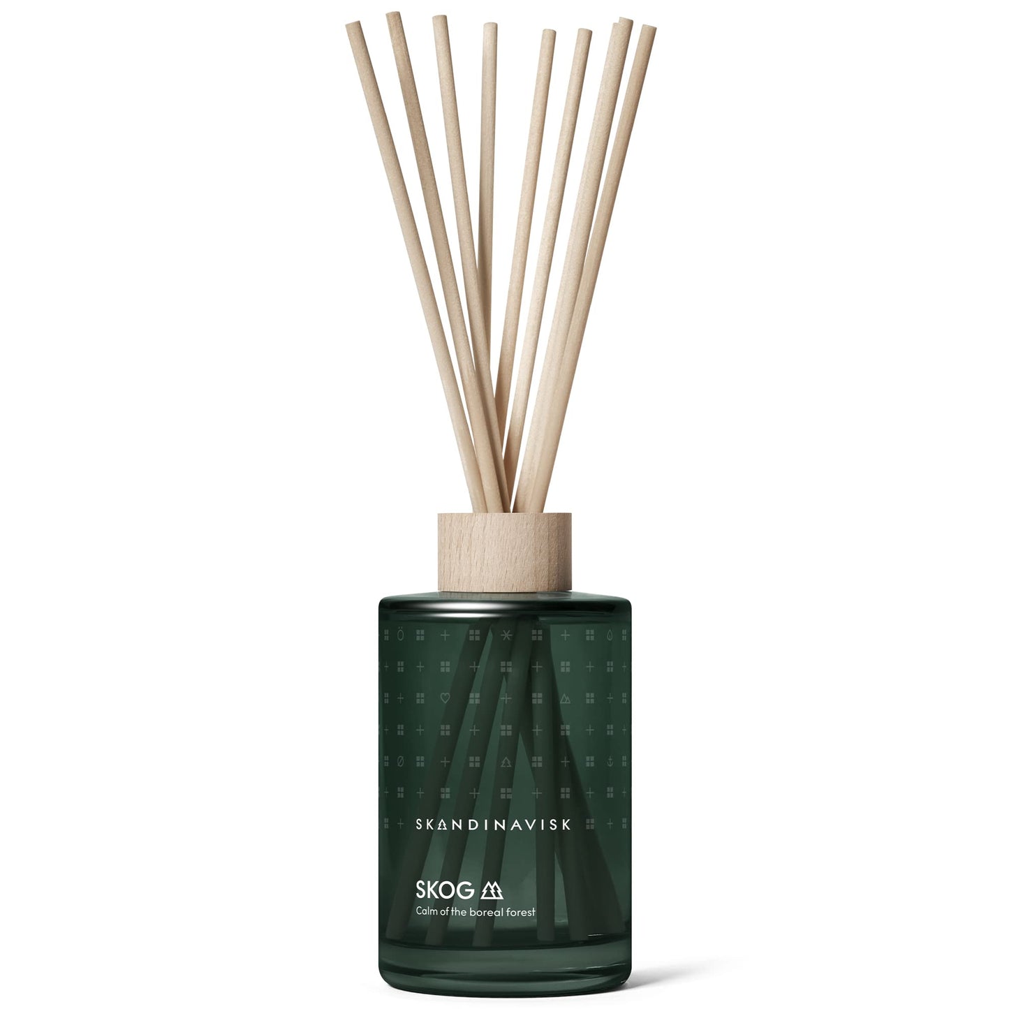 Skandinavisk HYGGE ‘Cosiness’ Reed diffuser with 8 Reeds, Lasts +3 Months, Scent Notes: Black tea and mint leaves, dried apples and baked cinnamon, 100 ml
