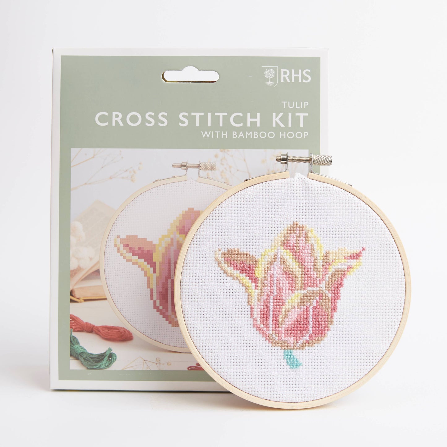 Royal Horticultural Society Cross Stitch, Tulip, 14cm