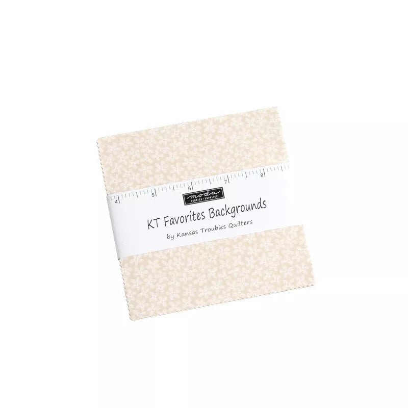 Little Blossom Shop now stock Renew, Moda, Charm Pack has 42 squares of fabric measuring 5” x 5”. There are 35 different prints in this collection,