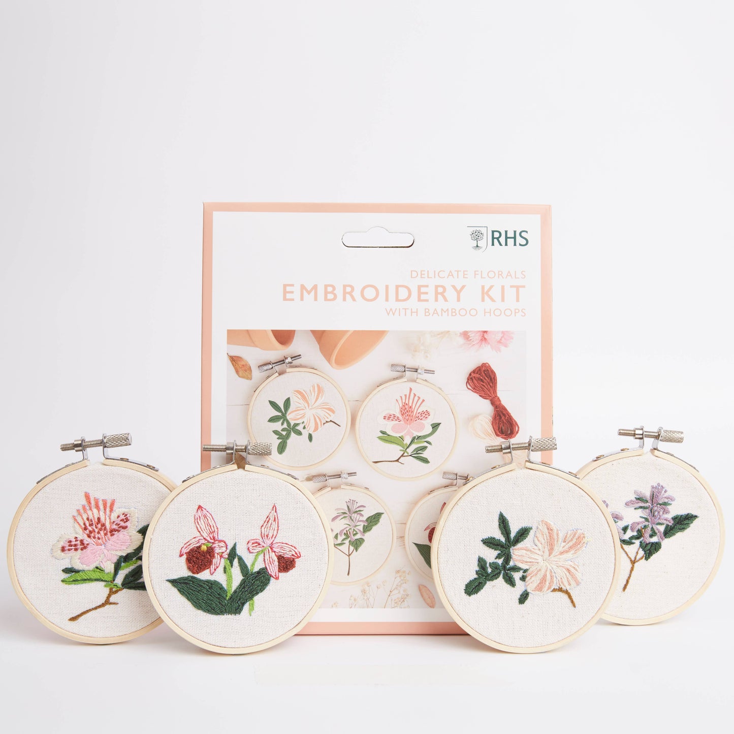 Royal Horticultural Society Embroidery Hoop Miniature Floral