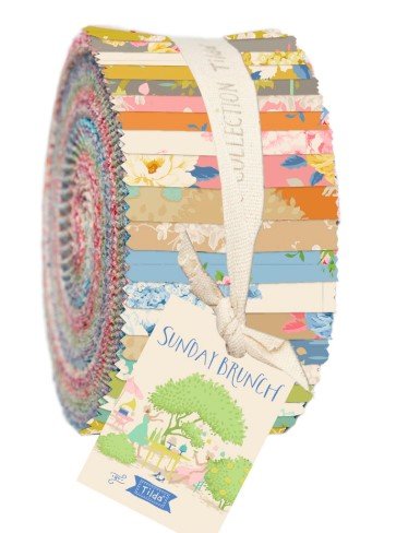 Fabric Fabric Roll Sunday Brunch Assorted 40 Pieces