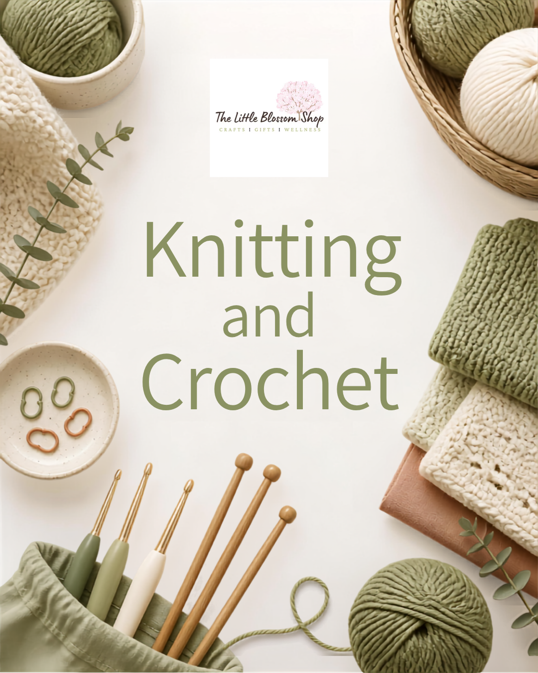 Knitting and crochet