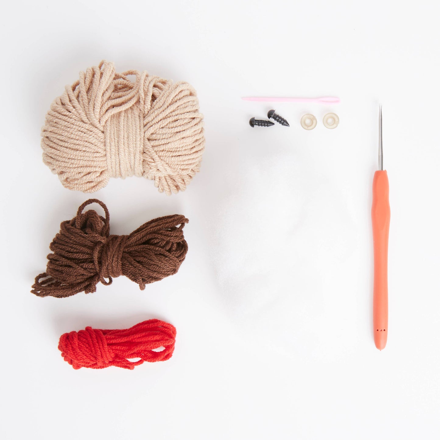 Simply Make Crochet Your Own Reindeer Kit, Christmas Craft