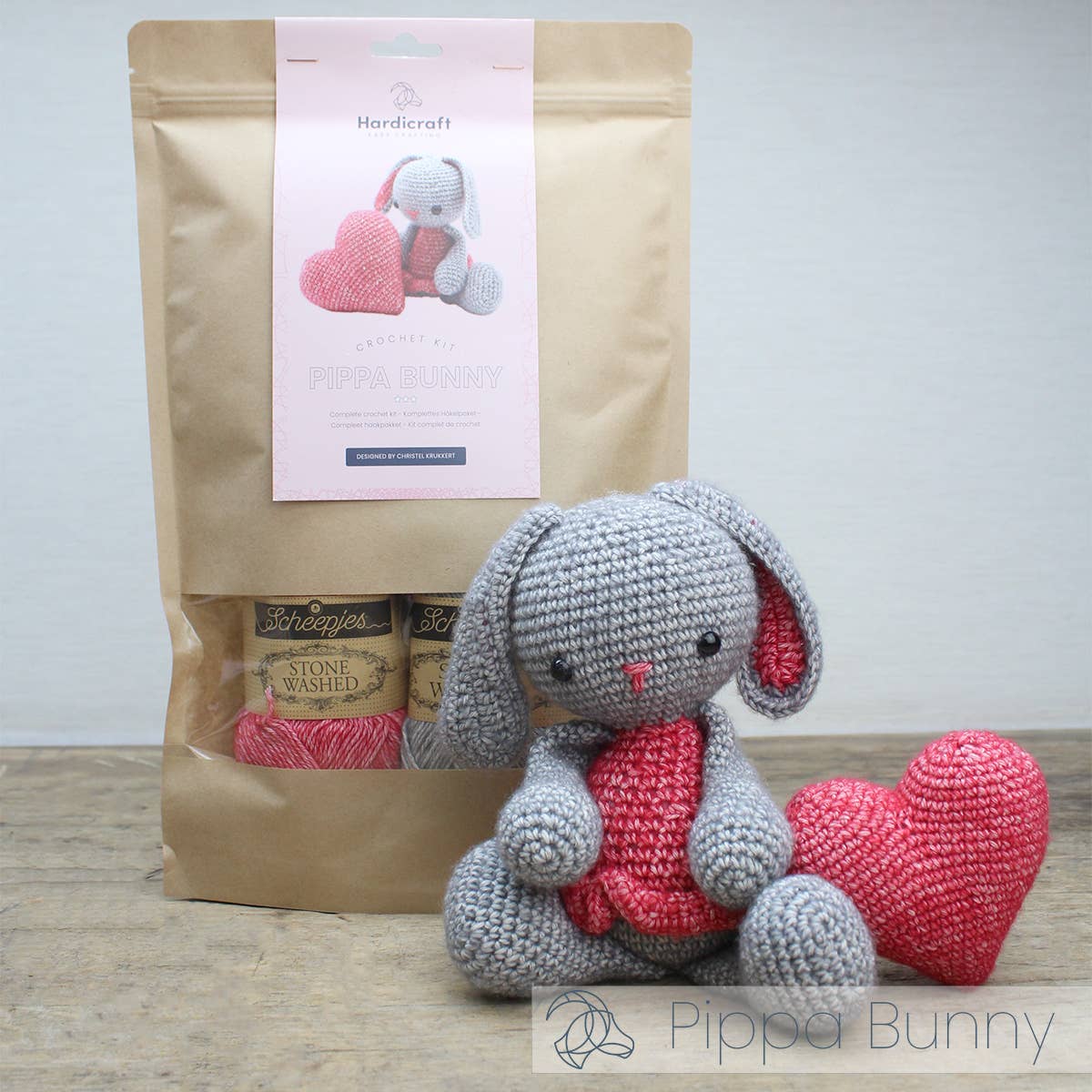 DIY Crochet Kit - Pippa Bunny