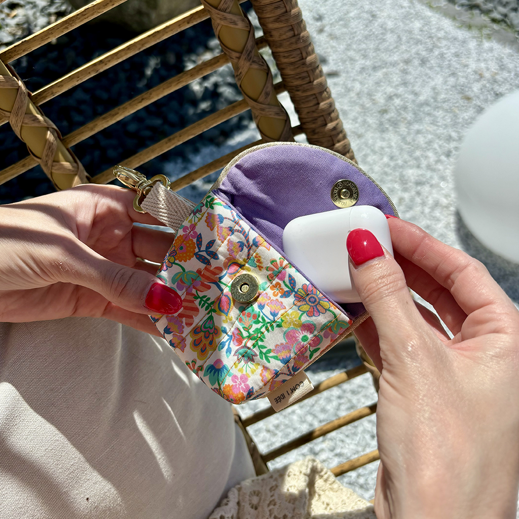 Earphone Case Kit | Calie | sewing kit | handmade gift