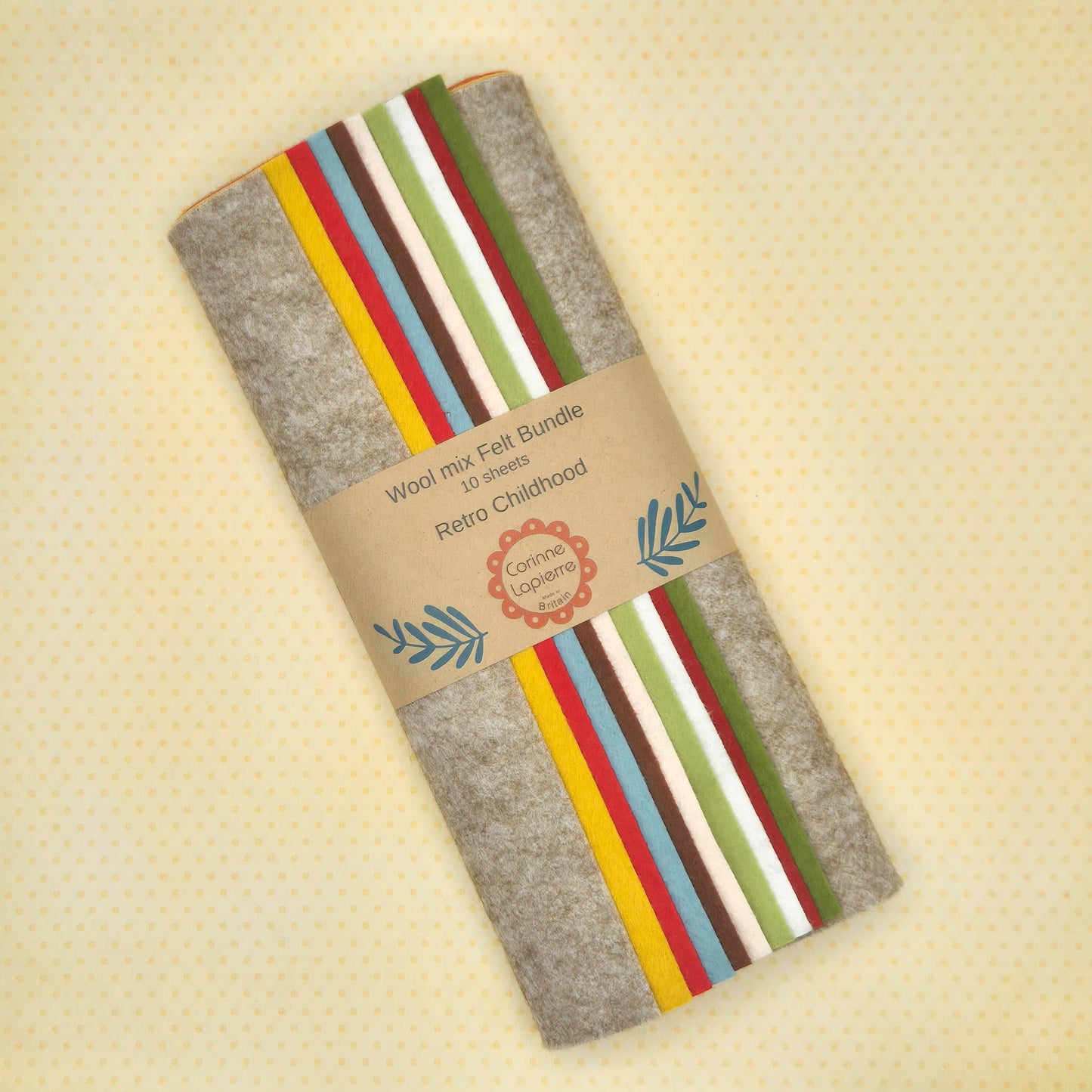 Felt Bundle of 10 Sheets - 10 themes: Bohemian