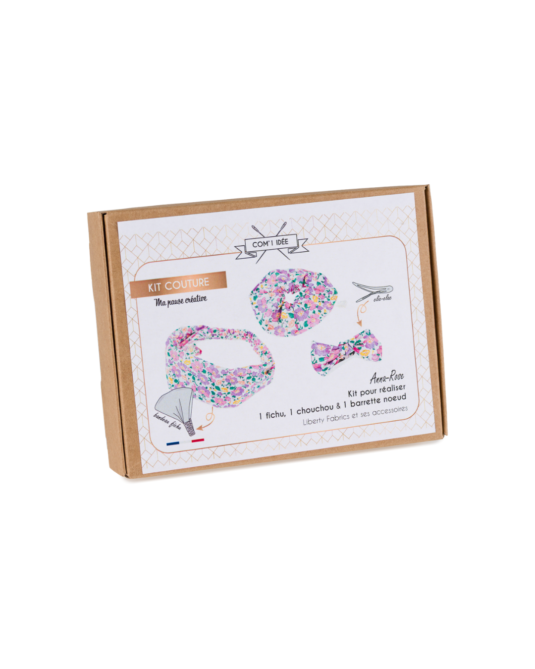 Headband, barrette & scrunchie kit (ages 3–7) | Anna-Rose: Default Title