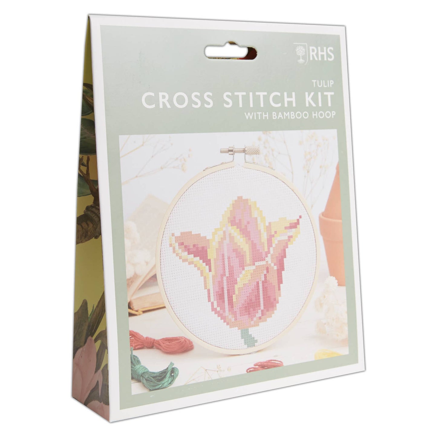 Royal Horticultural Society Cross Stitch, Tulip, 14cm