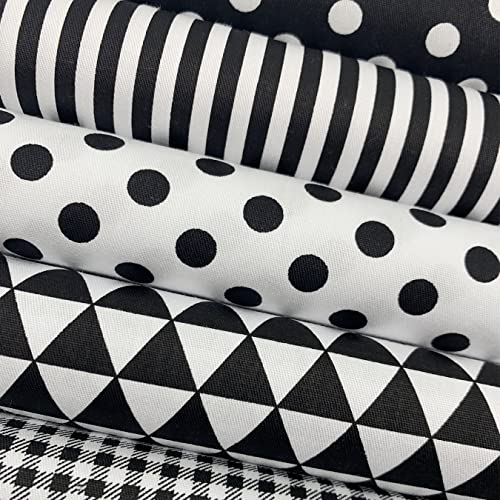 aufodara 8pcs Cotton Fabric Squares Patchwork 50 x 50cm Sewing Quilting Bundle DIY Crafting Fabric (Colors A)