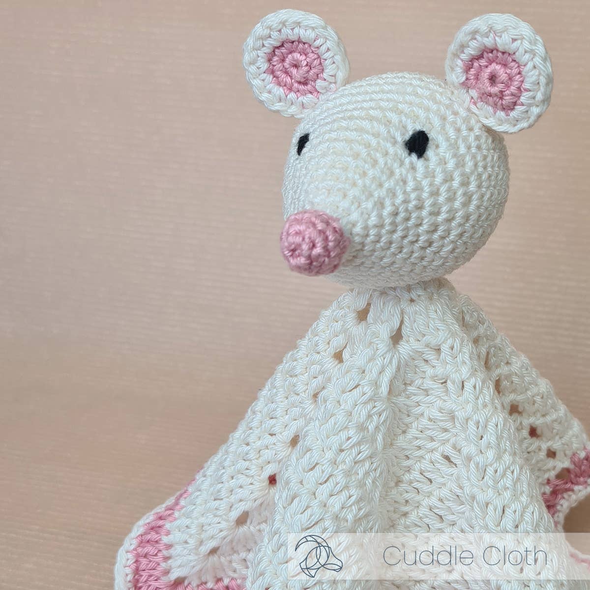 DIY Crochet Kit - Cuddle Cloth Mouse