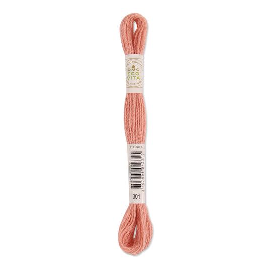 DMC - Eco Vita 100% Natural Dyed Organic Wool Thread Yarn - Colour: 301-1 x 16m Skein