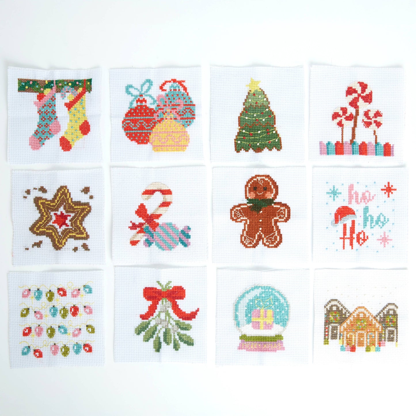 Sew & So On Mini Cross Stitch Kits 12 Designs Gingerbread