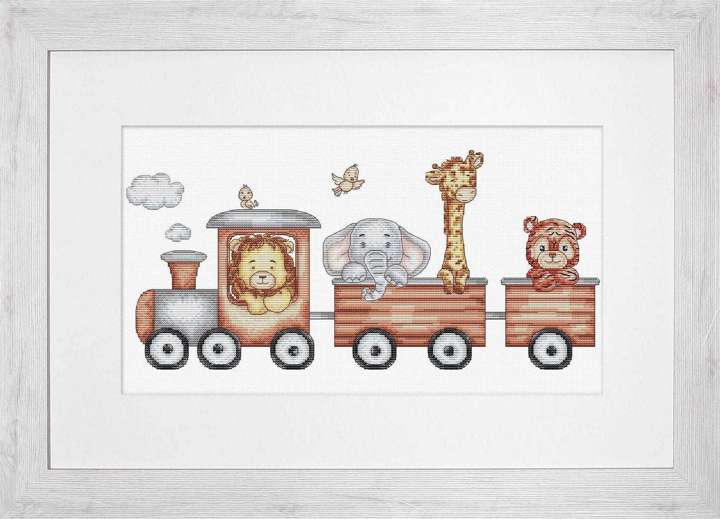 Cross Stitch Kit Luca-S - Train Journey, B1190