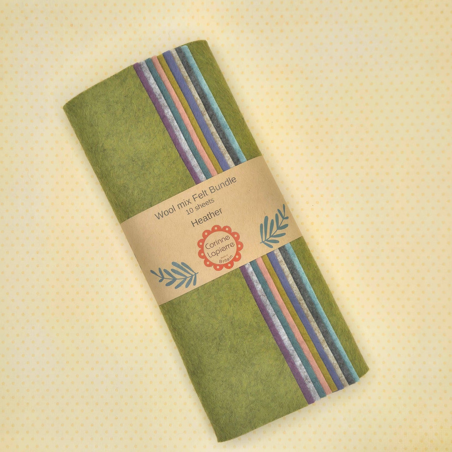 Felt Bundle of 10 Sheets - 10 themes: Bohemian