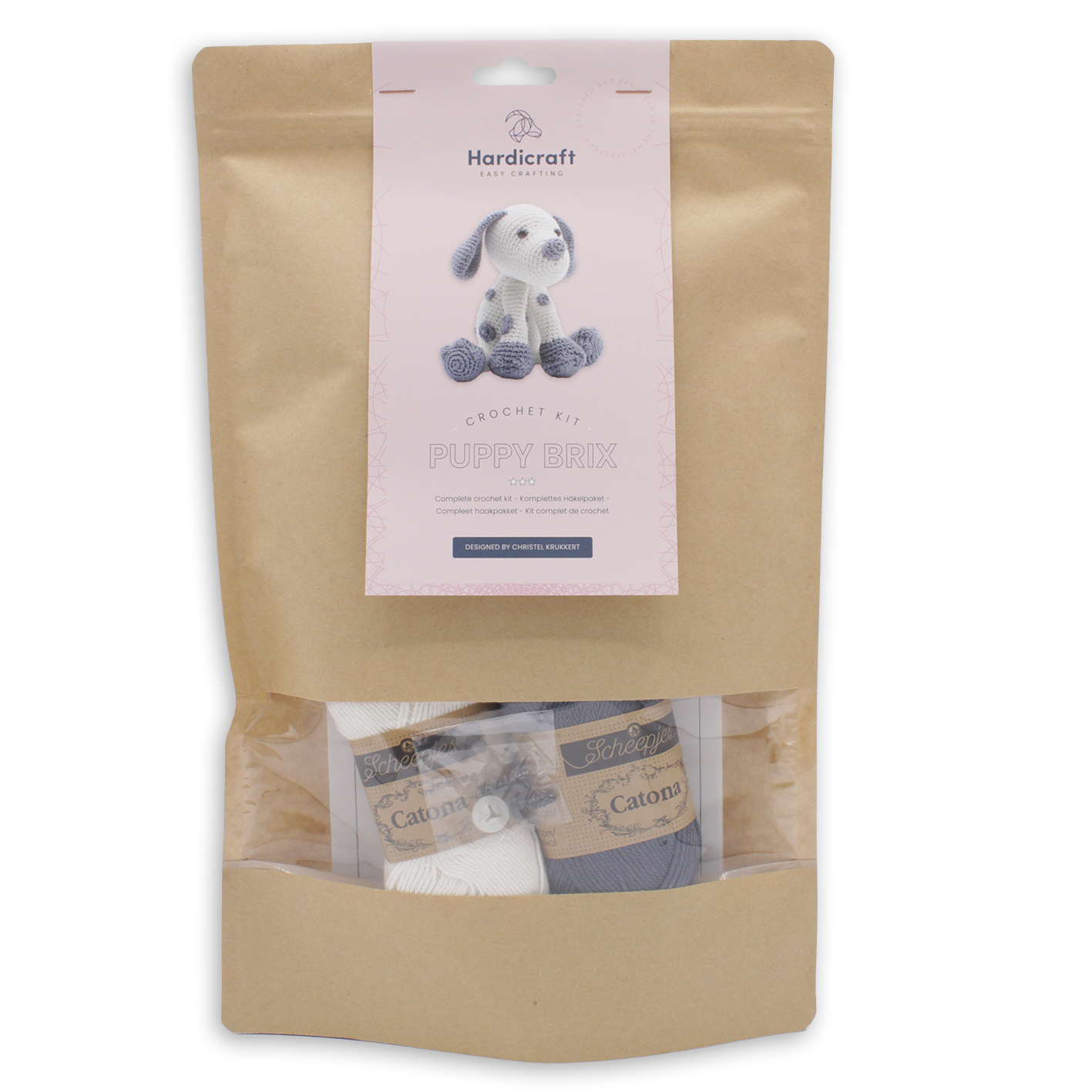 DIY Crochet Kit - Brix Puppy