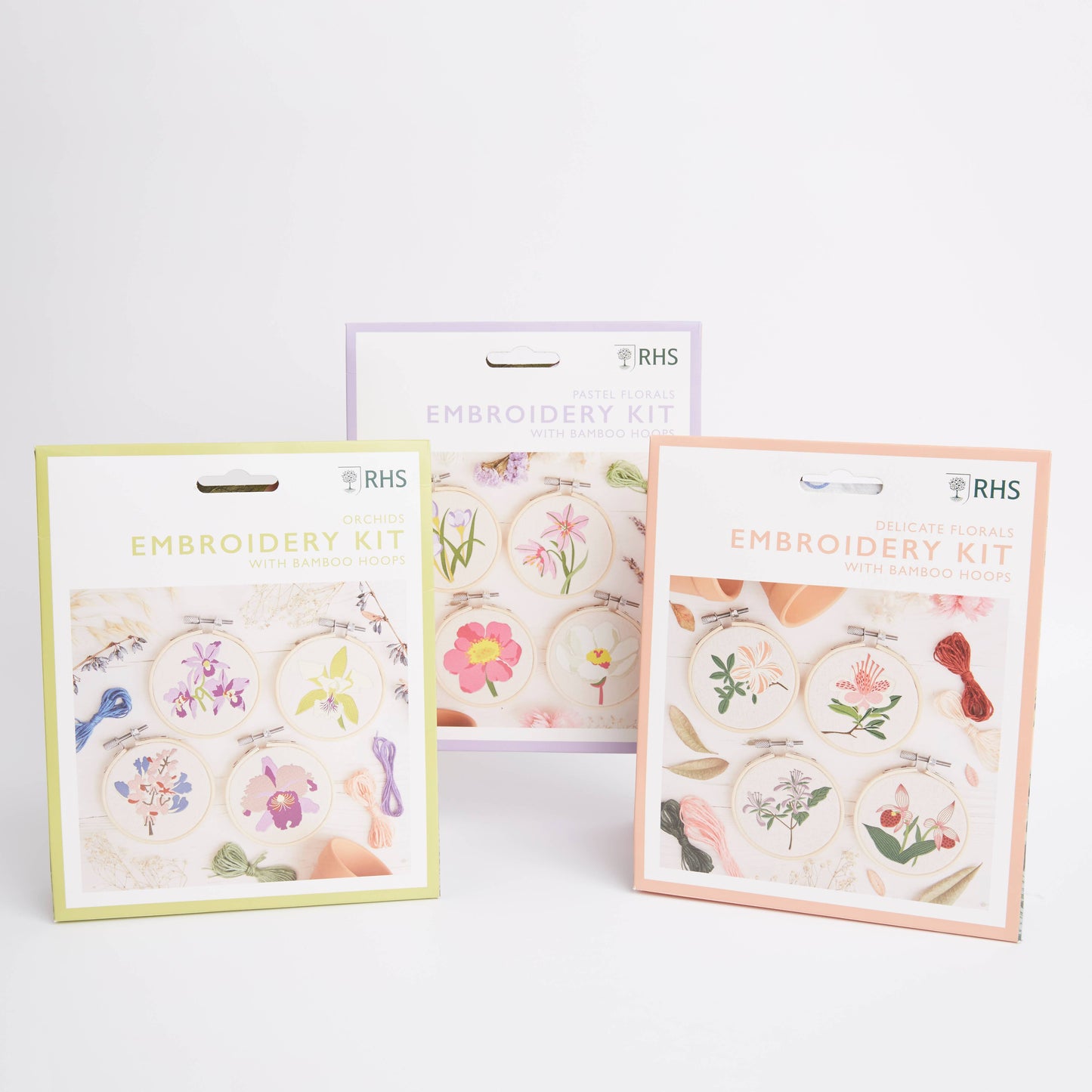 Royal Horticultural Society Embroidery Hoop Kit, Orchids