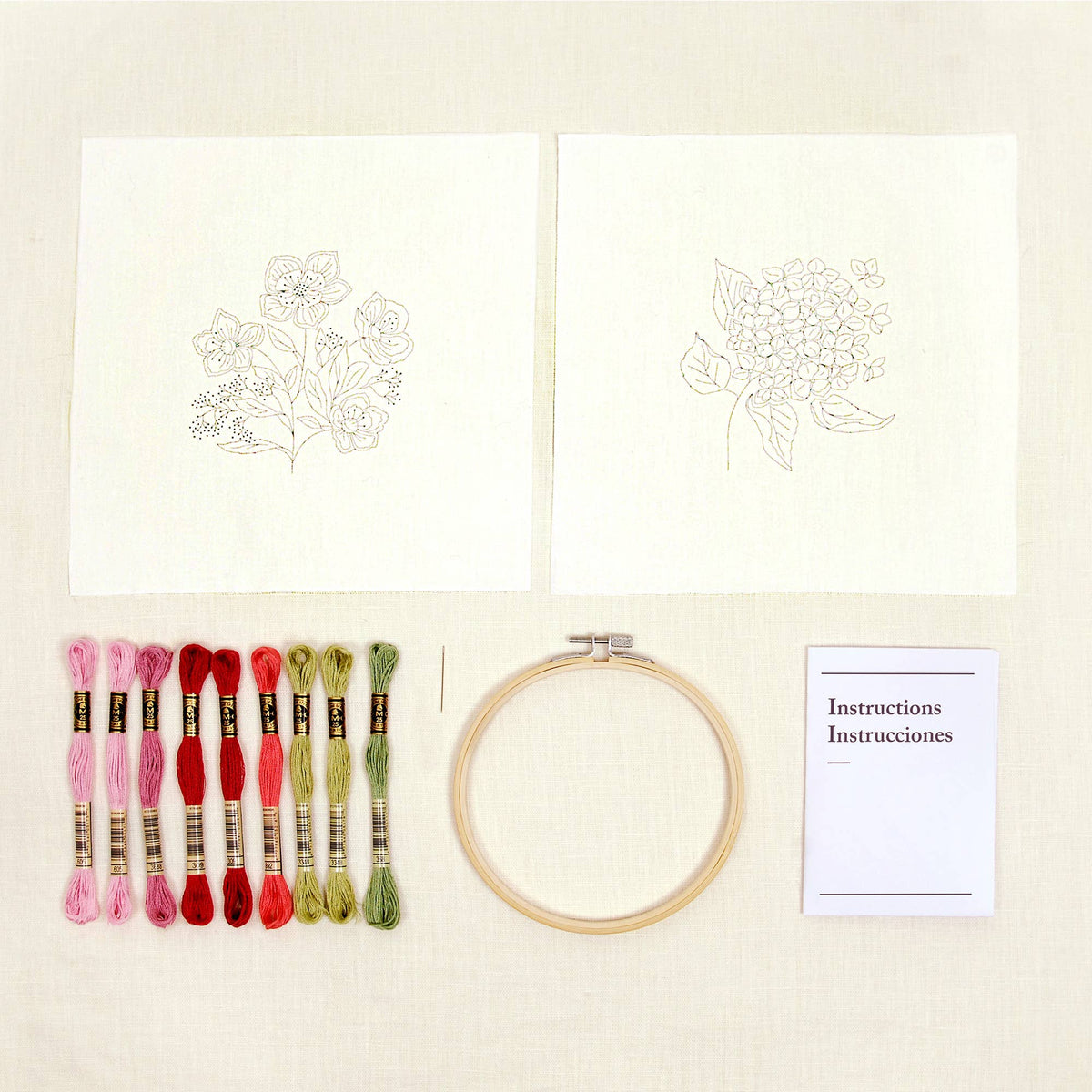 Blissful Blooms – DMC Mindful Making – Embroidery Kit