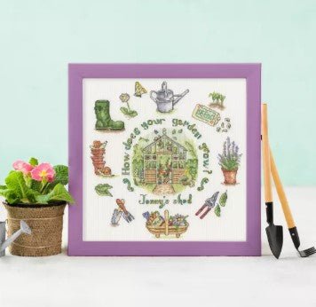 Bothy Threads How Does Your Garden Grow? Cross stitch kit