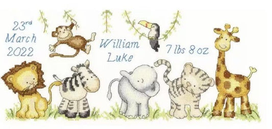 Bothy Threads Jungle Welcome Cross stitch