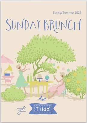 Fabric Fabric Roll Sunday Brunch Assorted 40 Pieces