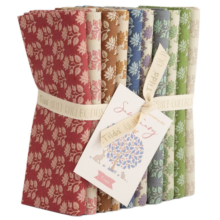 Tilda Fabric Fat Quarters Sanctuary Mira Bundle of 10