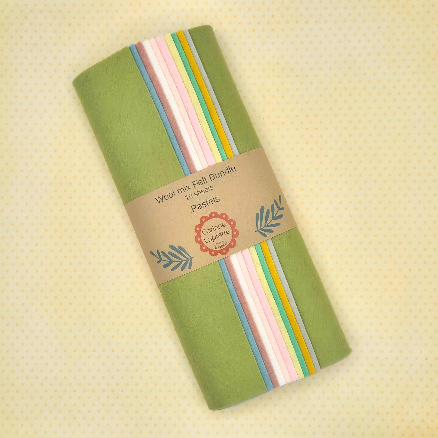 Felt Bundle of 10 Sheets - 10 themes: Bohemian