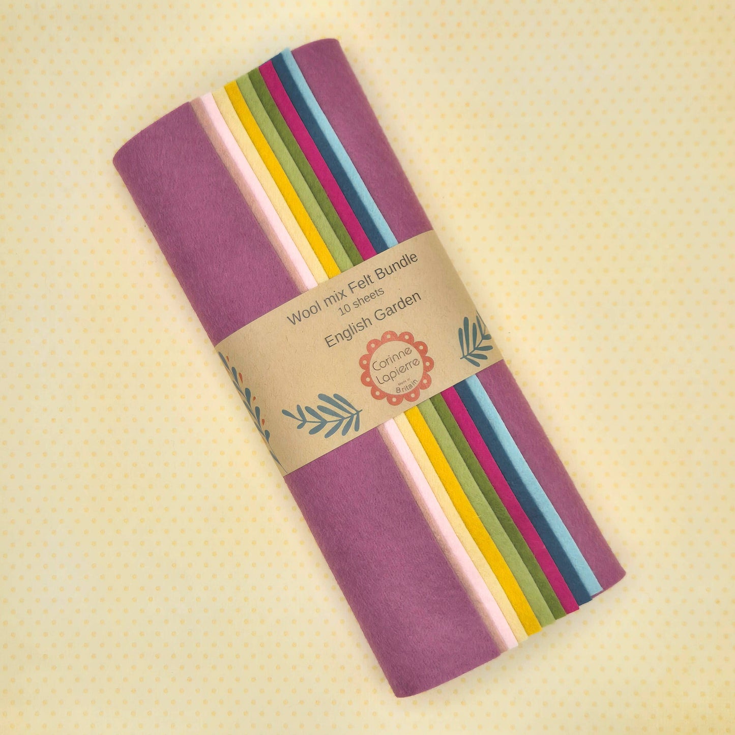 Felt Bundle of 10 Sheets - 10 themes: Bohemian