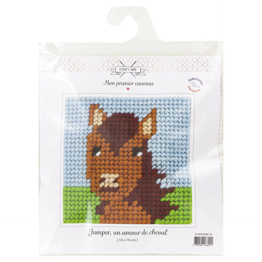 Sudan canvas kit | Jumper un amour de cheval