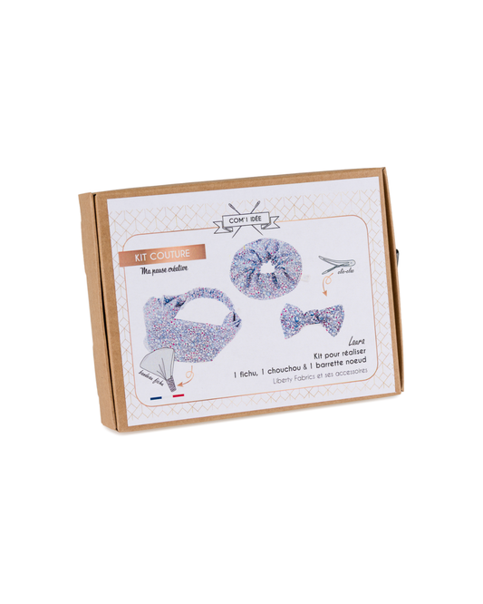 Headband, barrette & scrunchie kit (3-7 years) | Laura: Default Title