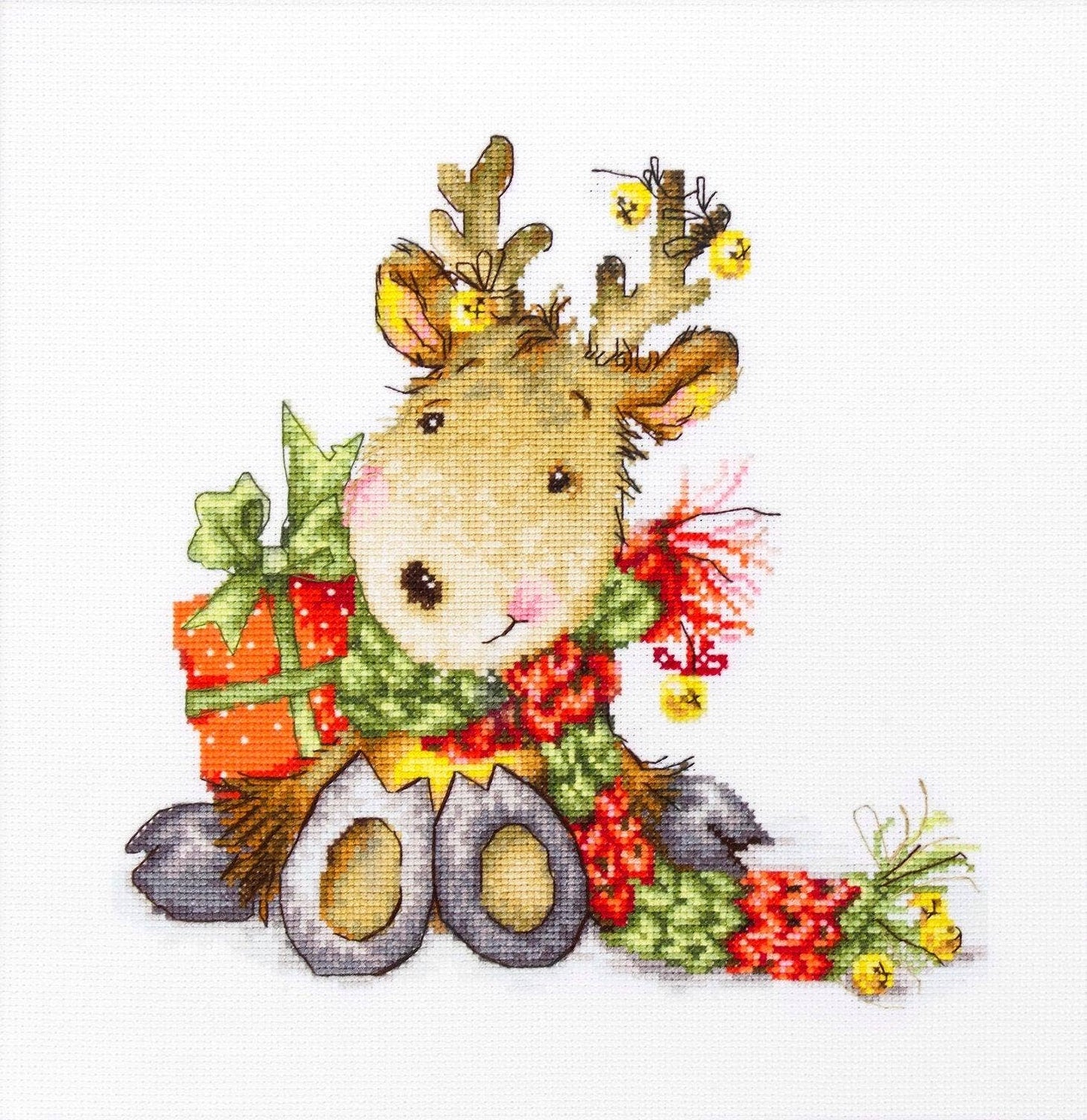 Cross Stitch Kit Luca-S - Small deer B1119