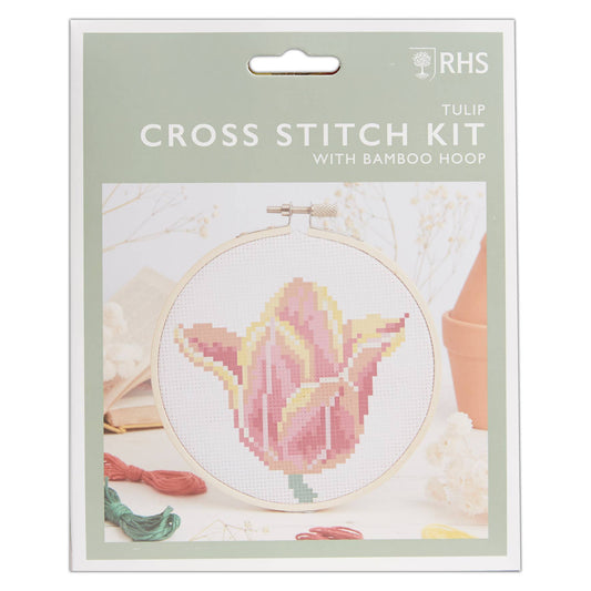 Royal Horticultural Society Cross Stitch, Tulip, 14cm