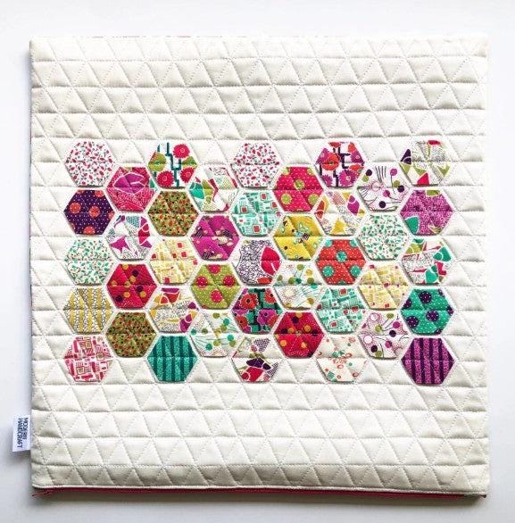 Hexie Pillow Quilt Pattern - Modern Handcraft