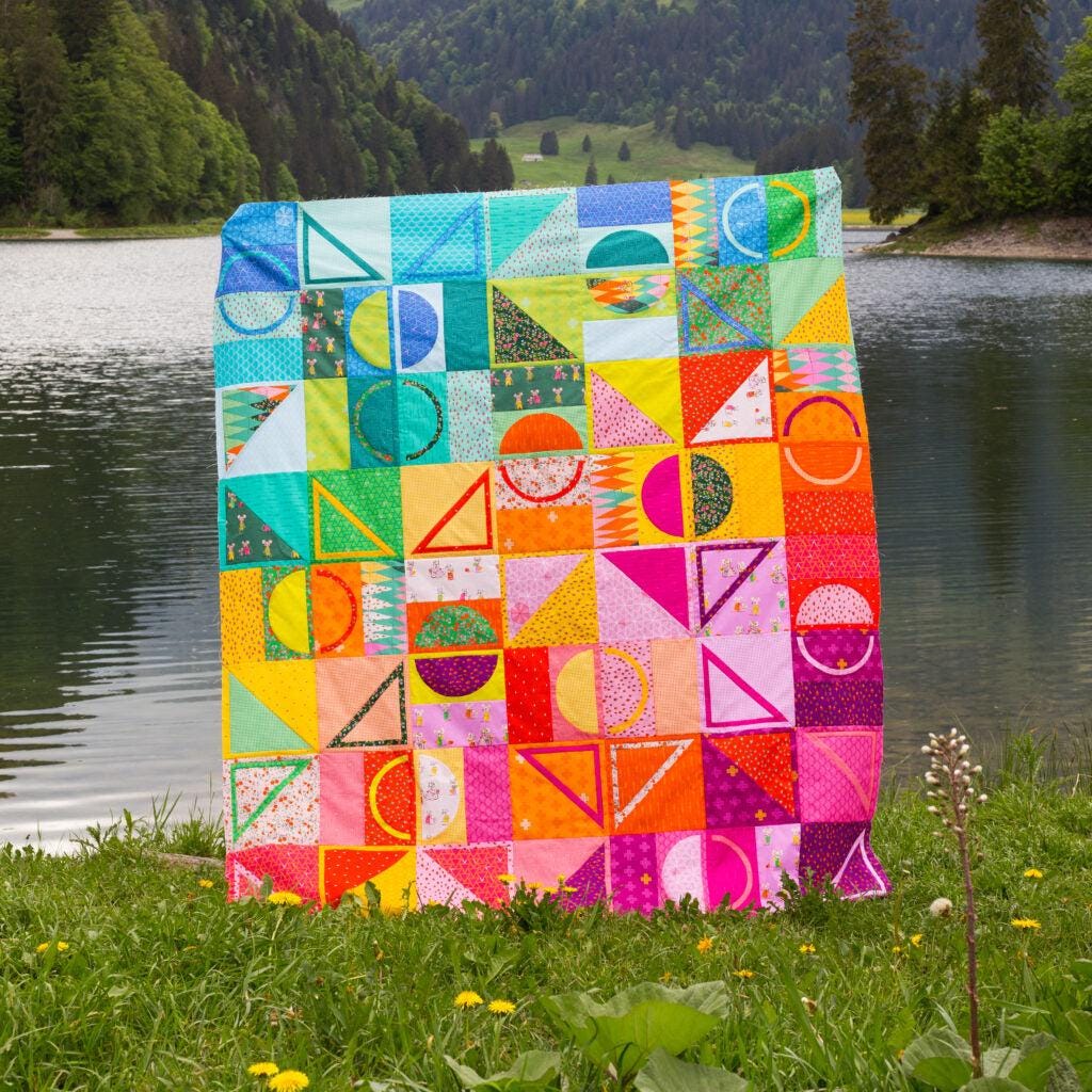 Lilli Quilt Pattern by Lisa Hofmann Maurer and Alison Glass
